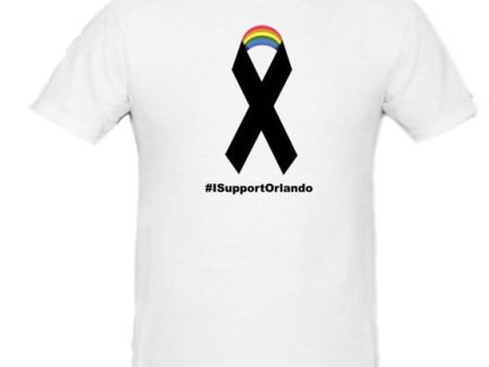 #ISupportOrlando Pulse Gay Nightclub Bar Terror Attack Shooting Orlando Memorial T-shirt | Blasted Rat Online