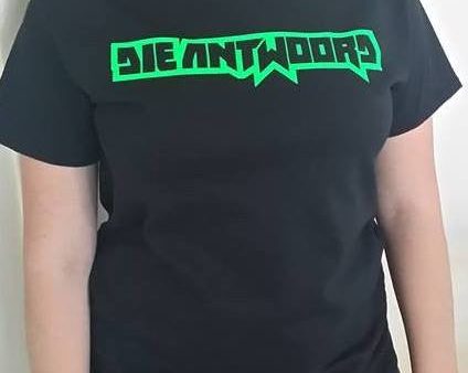 Die Antwoord Green Logo T-shirt | Blasted Rat For Sale