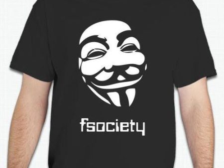 Mr Robot TV Show Fsociety Anonymous T-shirt For Sale