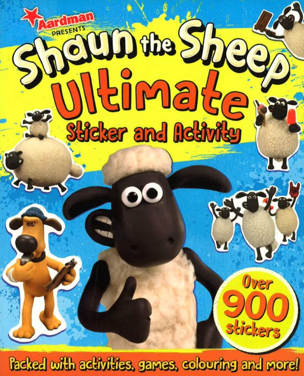 Shaun The Sheep Ultimate Sticker And Activity Hot on Sale