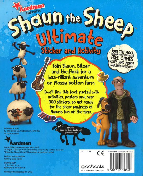 Shaun The Sheep Ultimate Sticker And Activity Hot on Sale