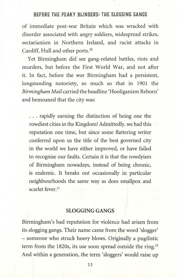 Peaky Blinders - The Real Story of Birmingham s most notorious gangs: As seen on BBC s The Real Peaky Blinders Online Hot Sale