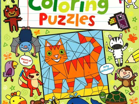 Animal Coloring Puzzles : Amazing Puzzles And Coloring Activities! Discount