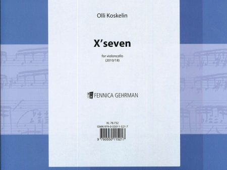 X seven for violoncello For Sale