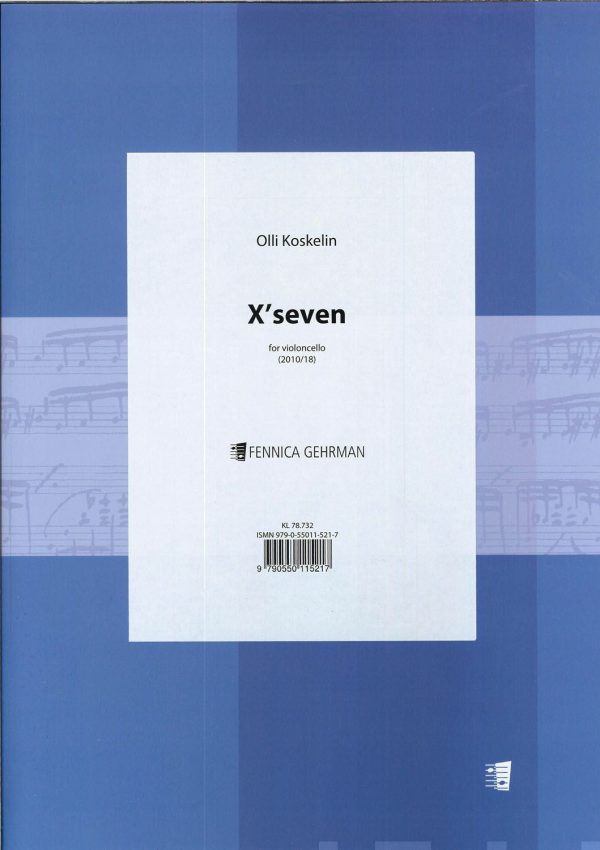 X seven for violoncello For Sale