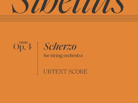 Scherzo op. 4 for string orchestra: Urtext Score Online Hot Sale